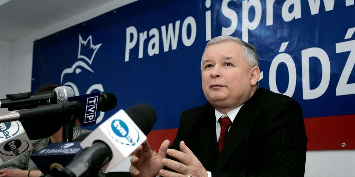 Kaczyński pyta dziennikarza o "pochodzenie" jego redakcji