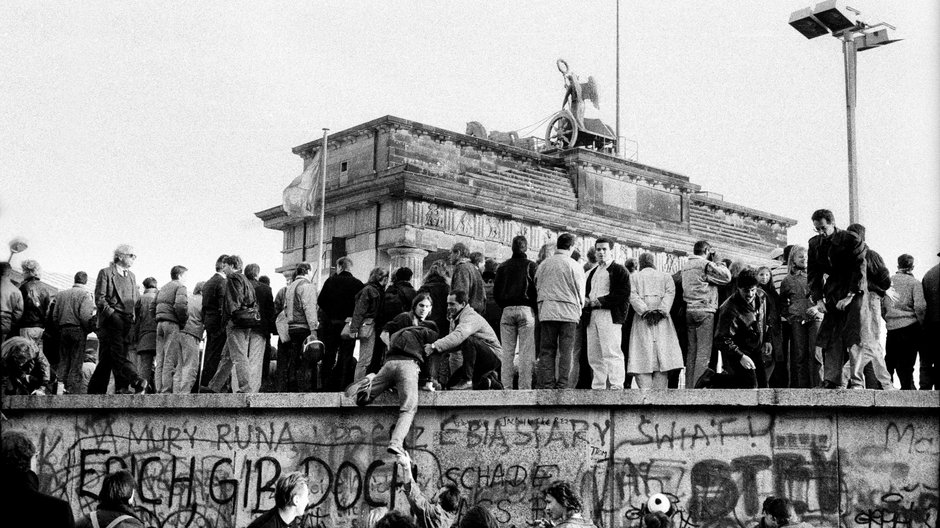 Mur berliński - symbol podziału Niemiec