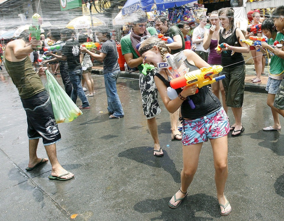 TAJLANDIA FESTIWAL SONGKRAN