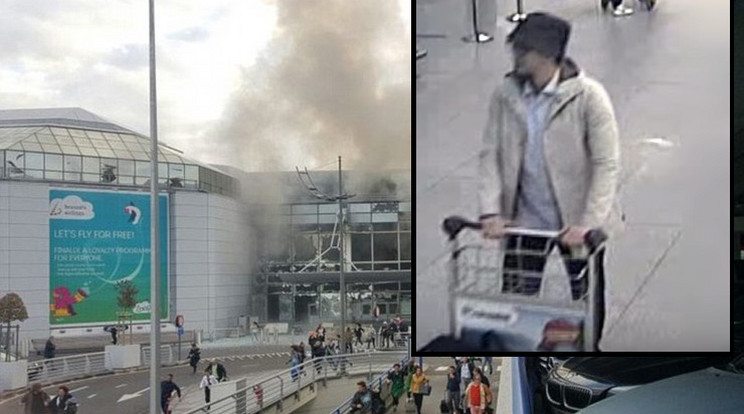 A kalapos terroristának nyoma veszett, két társa felrobbantotta magát a repülőtéren