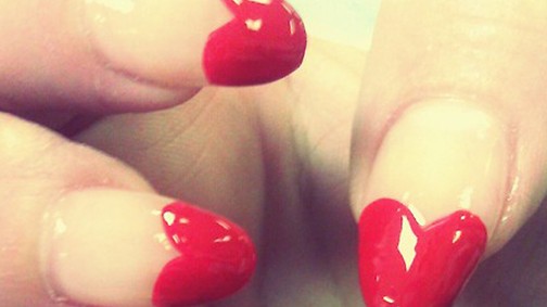 A legjobb szívecskés manikűrök