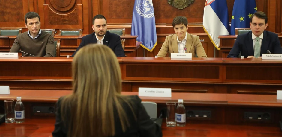 Ana Brnabić i Karolina Zijad