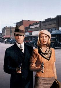 Kadr z filmu &quot;Bonnie i Clyde&quot;