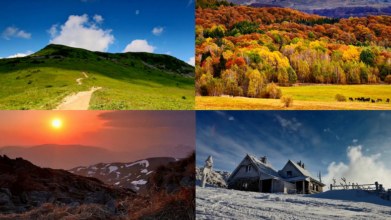 Bieszczady - Cztery Pory Roku