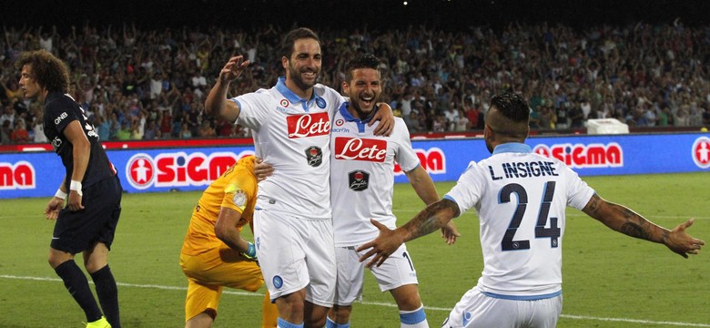 Napoli przegrało w sparingu z Paris Saint Germain. WIDEO