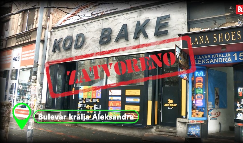 Zatvoren lokal Bake Praseta