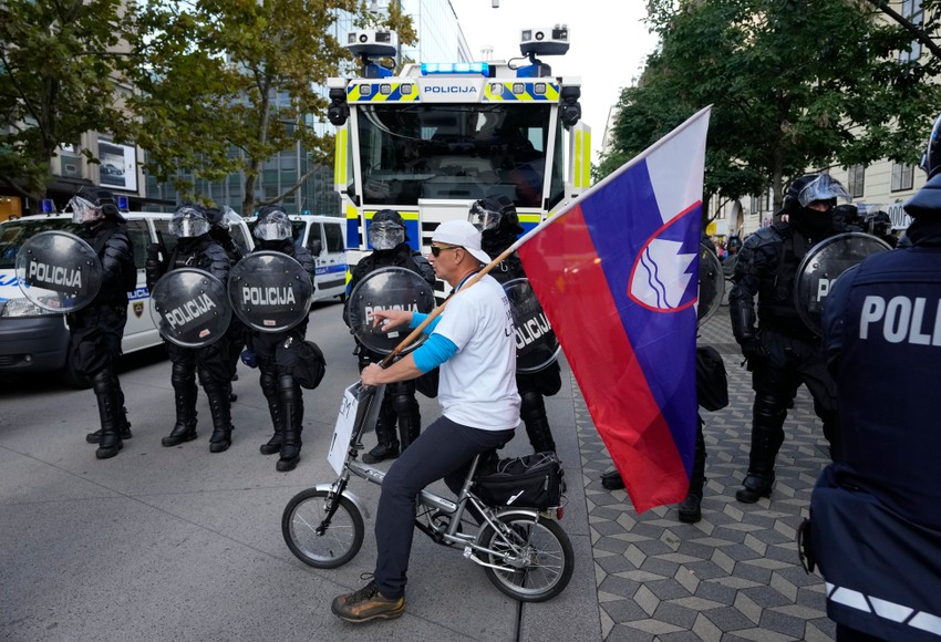 Protesti u Sloveniji zbog antikovid mera