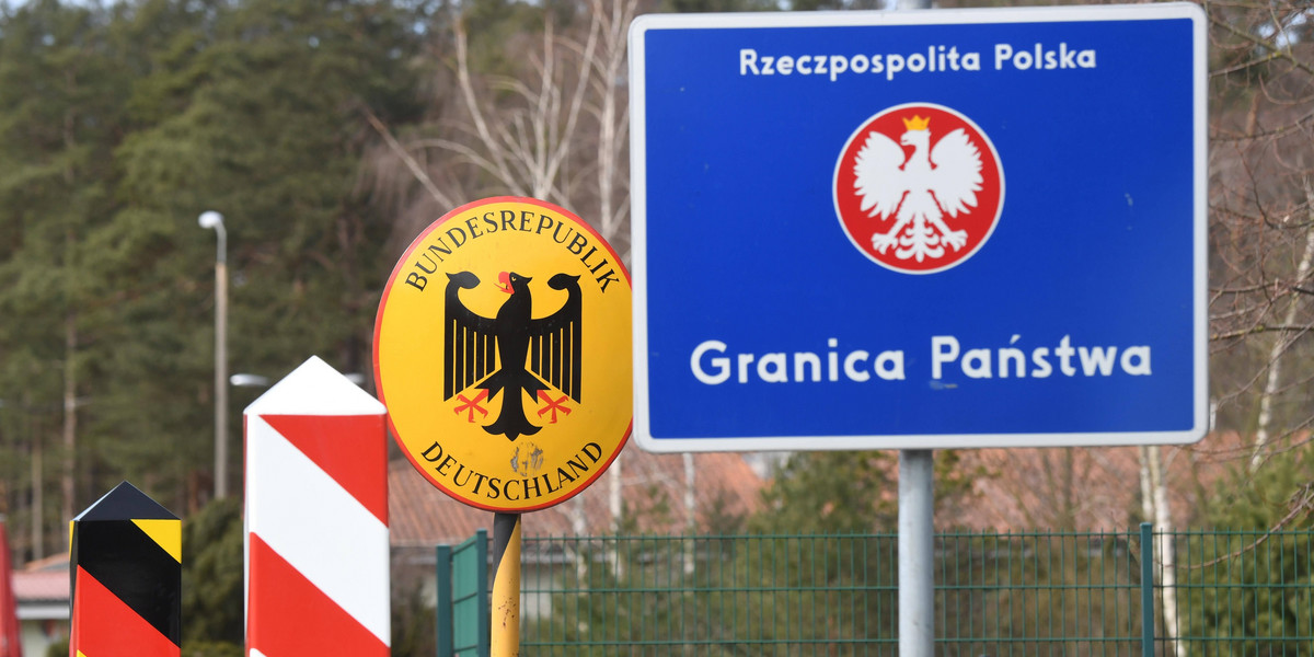 Niemcy rozważają, czy przez napływ migrantów nie wznowić kontroli na polskiej granic