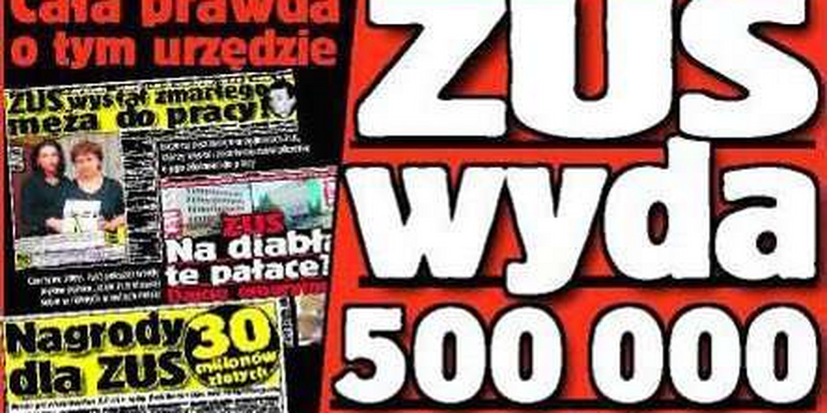 ZUS wyda 500 tys. zł na reklamę