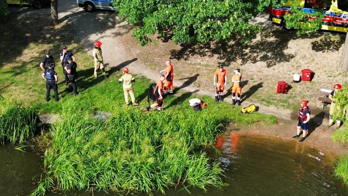 Matka utonęła w rzece, bo rzuciła się na ratunek dziecku. Dramat w Kaliszu [Puls Polski 27.06]