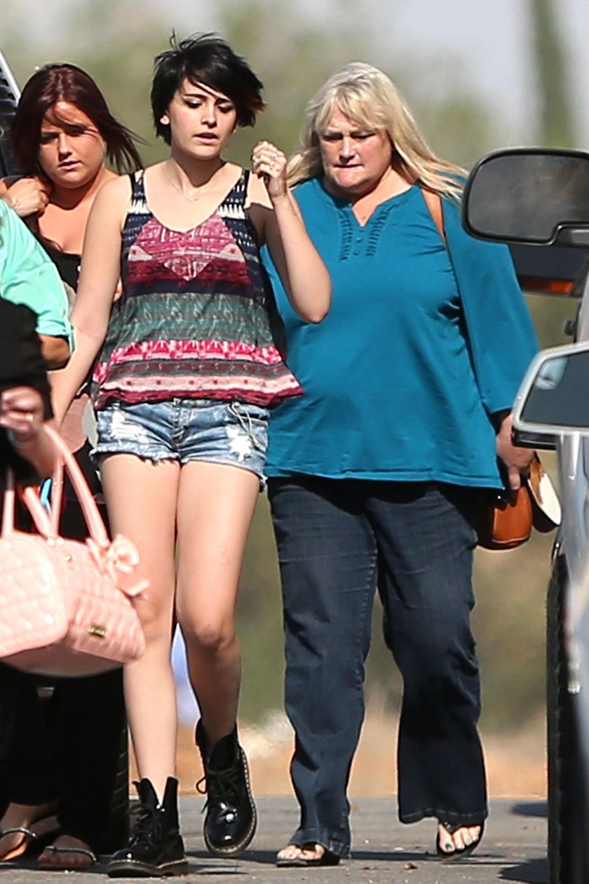 Paris Jackson i Debbie Rowe