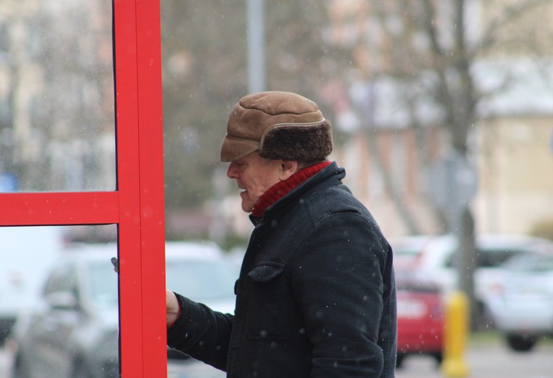 Przystanek przed Książnicą Podlaską