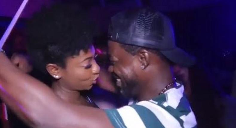 Yvonne Jegede loved up with Abounce