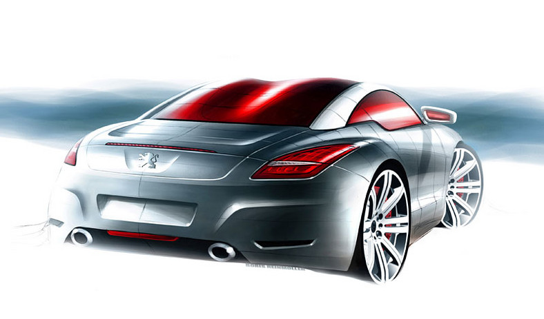 IAA Frankfurt 2009: Peugeot RCZ - odsłonięcie seryjnego coupé