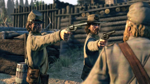 Call of Juarez: Więzy krwi jest strzelaniną rozgrywaną na Dzikim Zachodzie. Akcja gry zaczyna się w czasie wojny secesyjnej