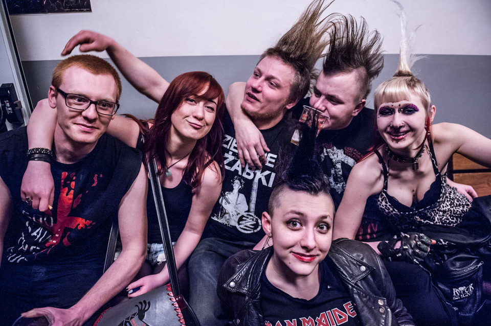 Festiwal punkowy Punk Fest - zdjęcia publiczności