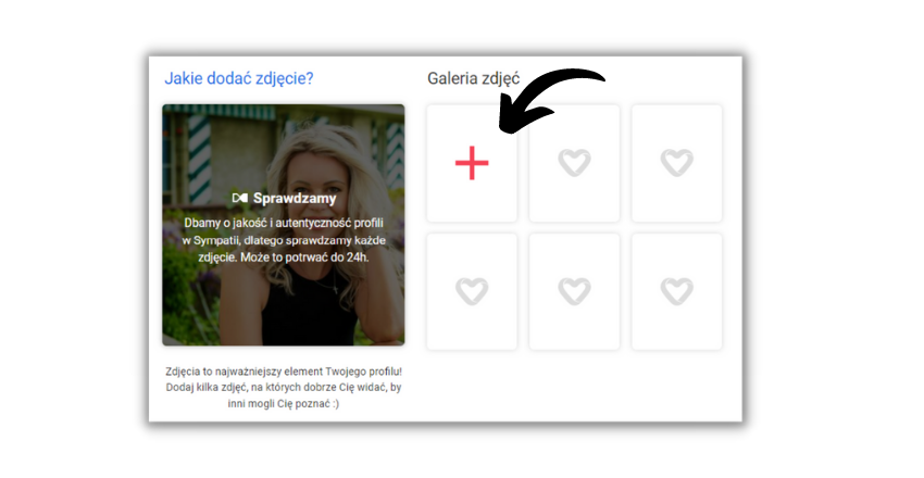 Jak dodać zdjęcia galeryjne w Sympatia.pl?