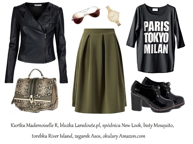 Trend militarny - STYLIZACJE na jesień 2014