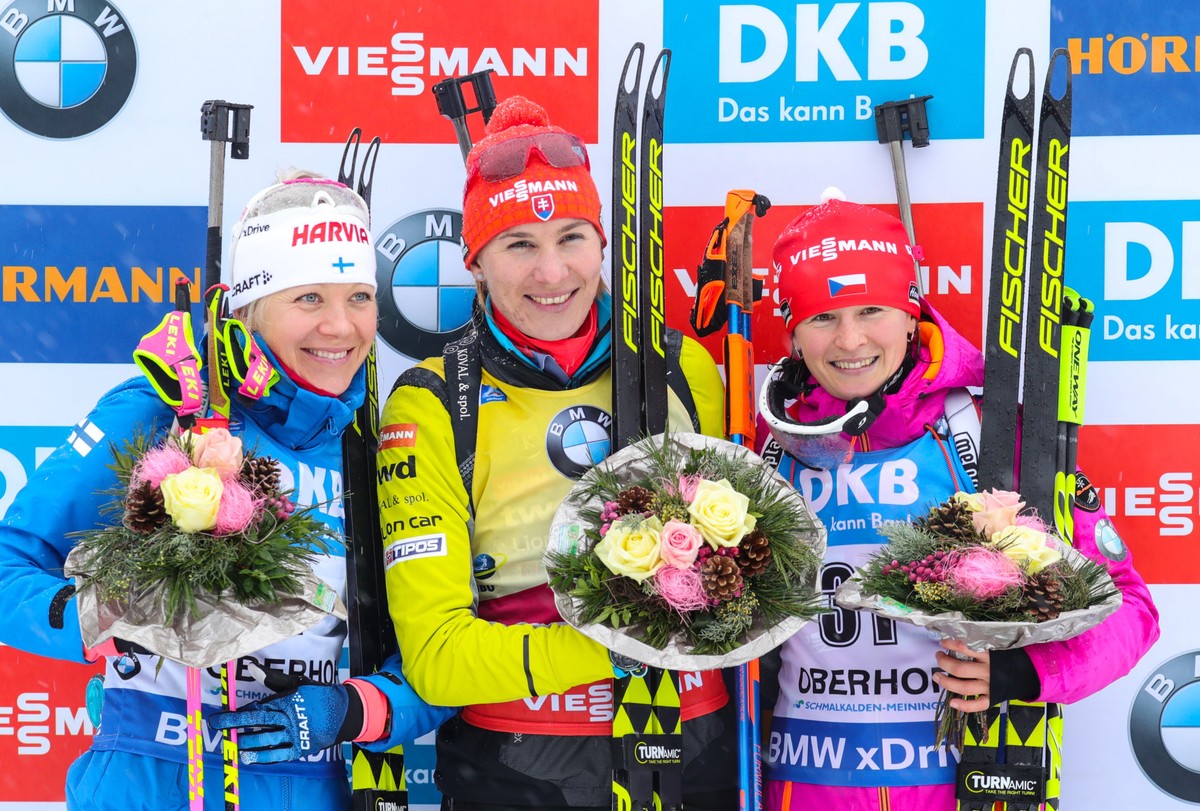 PŚ w biathlonie: Nowakowska szósta, Kuzmina znów najlepsza