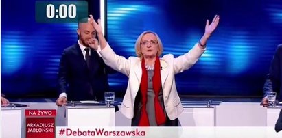 Dzięki niej debata nie była nudna. Krzekotowska skradła show