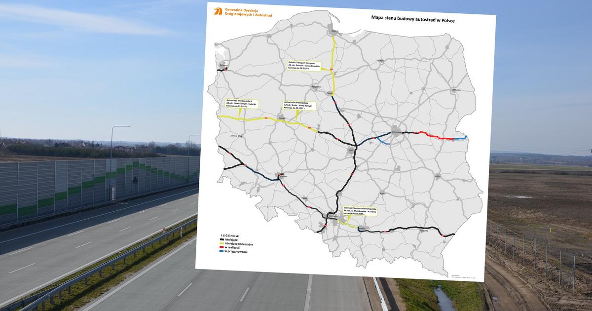  Autostrady w Polsce. Na które odcinki mogą jeszcze liczyć kierowcy? MAPA