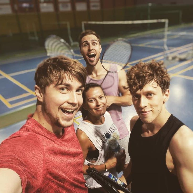 Dárius Koči, Patrik Vyskočil a Vladislav Plevčík.