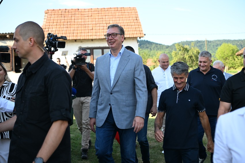 Vučić u Jadranskoj Lešnici