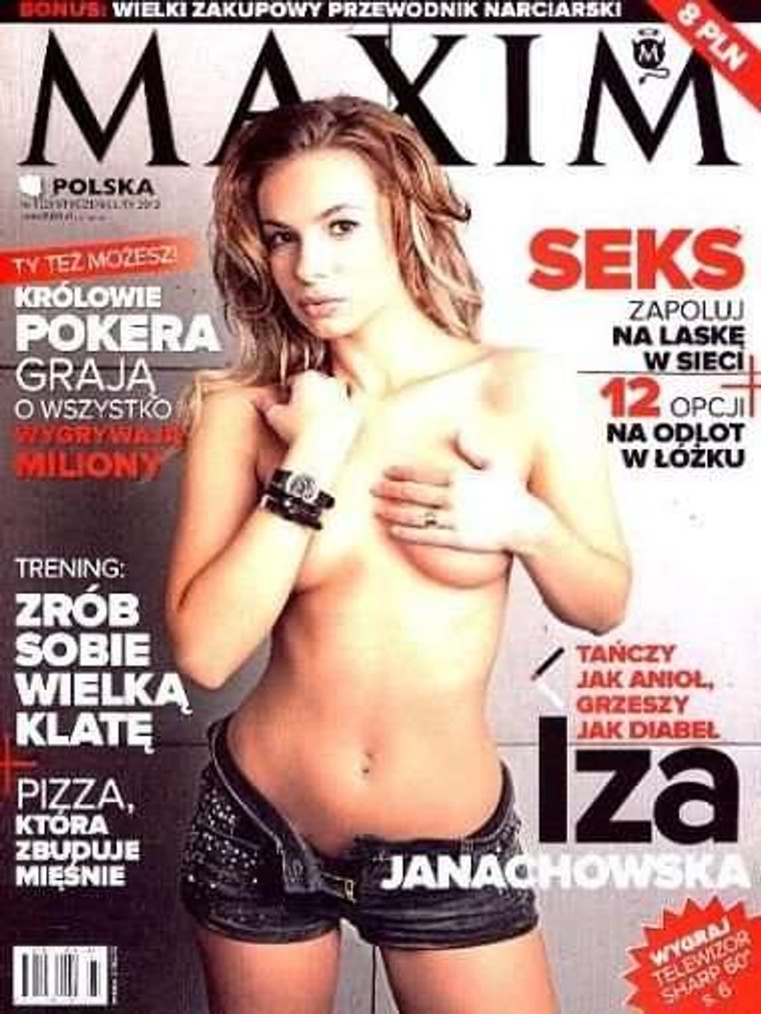 Izabela Janachowska Maxim styczeń 2012