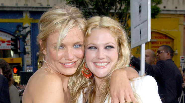 Cameron Diaz és Drew Barrymore még 2011-ben /Fotó: Northfoto