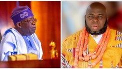 Tinubu receives Asari Dokubo at State House