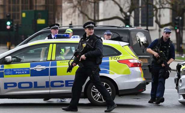 Uzbrojona londyńska policja