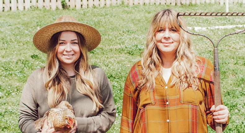 Savannah, left, and Casey, right, live in the Southeastern US.Hey Wanderer