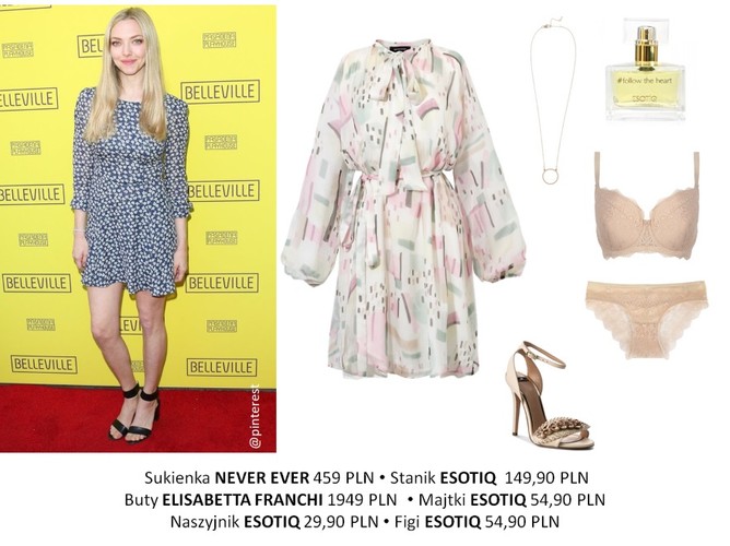 STYLIZACJE inspirowane zestawami Amandy Seyfried