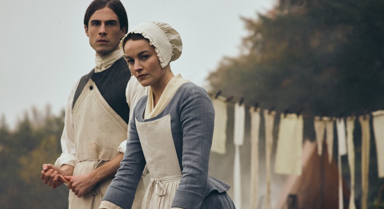 'Outlander' newcomers Joey Phillips and Izzy Meikle-Small break down ...