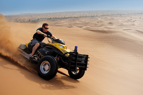 Skuter piaskowy Sand-X - Pojazd śnieżny  dla... szejków