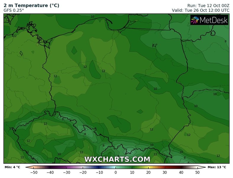 Wzrost temperatury ma być jednak krótkotrwały. Prawdopodobnie szybko powrócimy do chłodniejszego powietrza