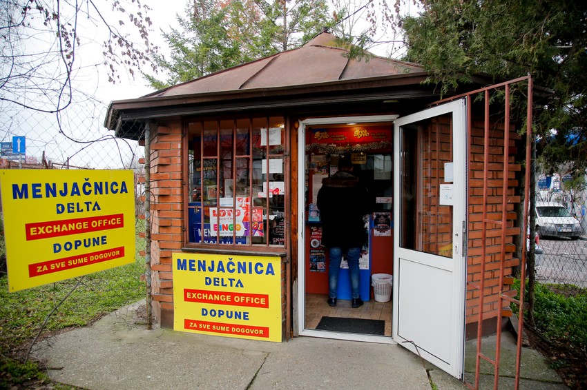 Kiosk u kojem je uplaćena sedmica
