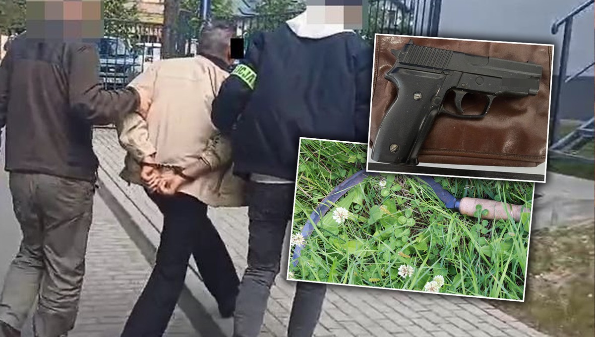 Groza na Lubelszczyźnie. Jeden atakował sierpem, drugi pistoletem gazowym