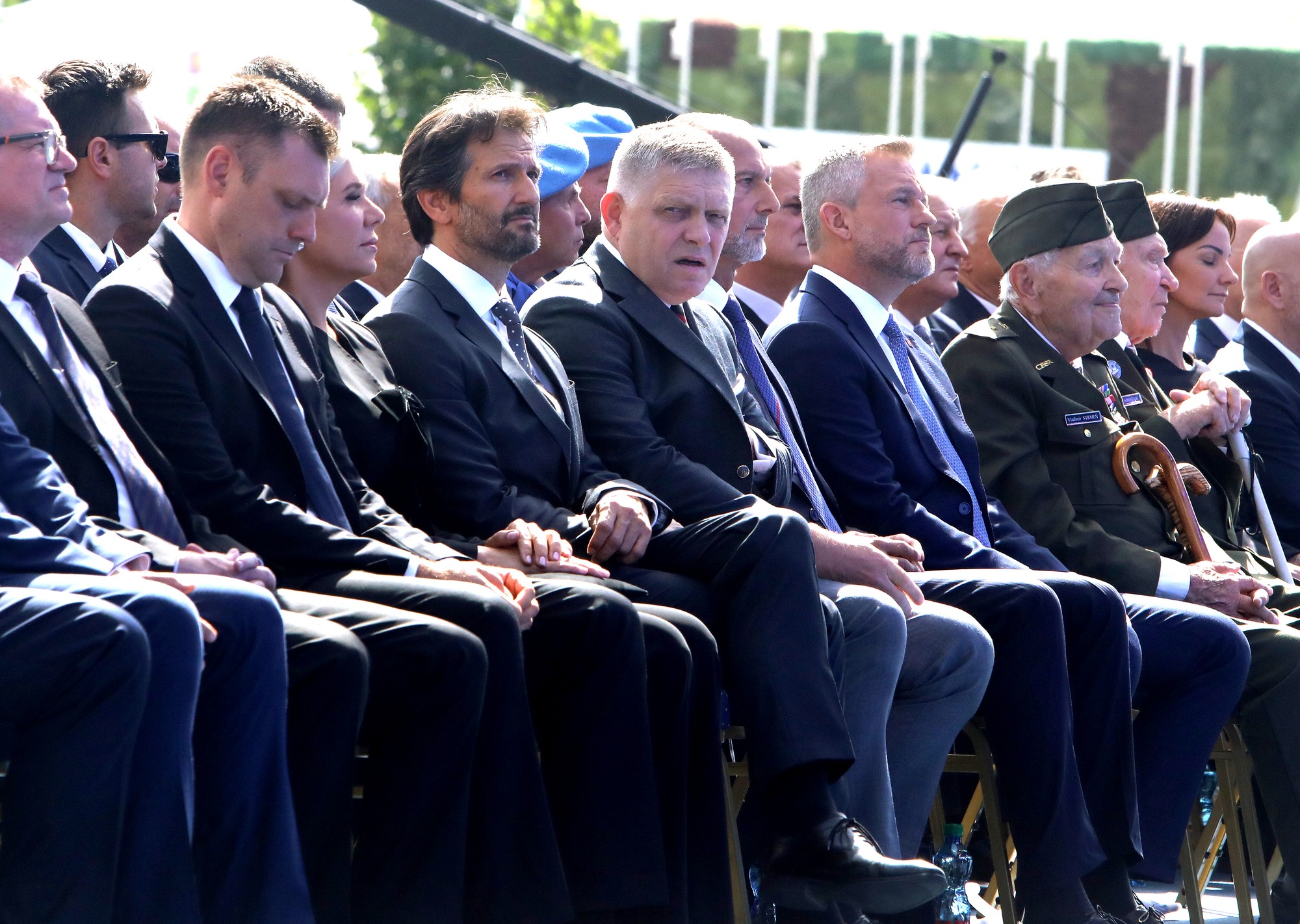 Vojnový veterán a účastník Slovenského národného povstania (SNP) Vladimír Strmeň.