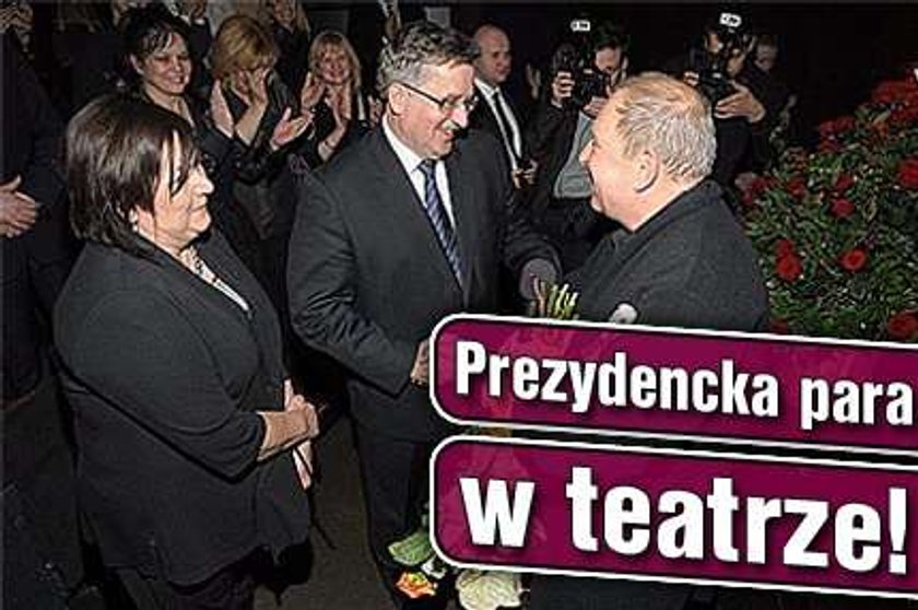 Prezydencka para w teatrze!