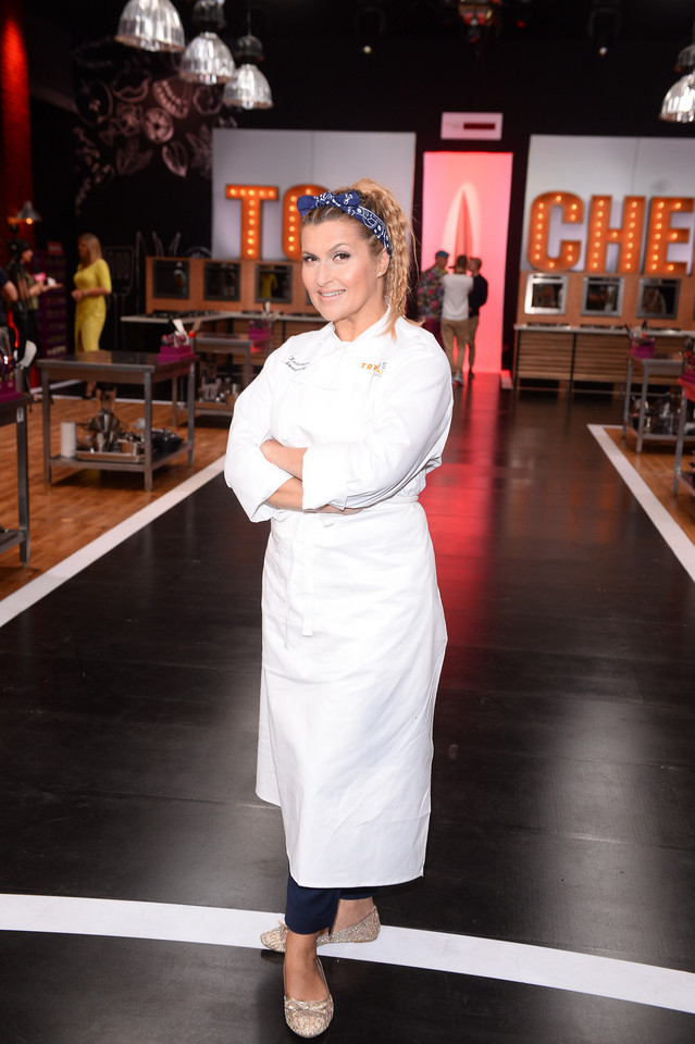 Katarzyna Skrzynecka w "Top Chef. Gwiazdy od kuchni"