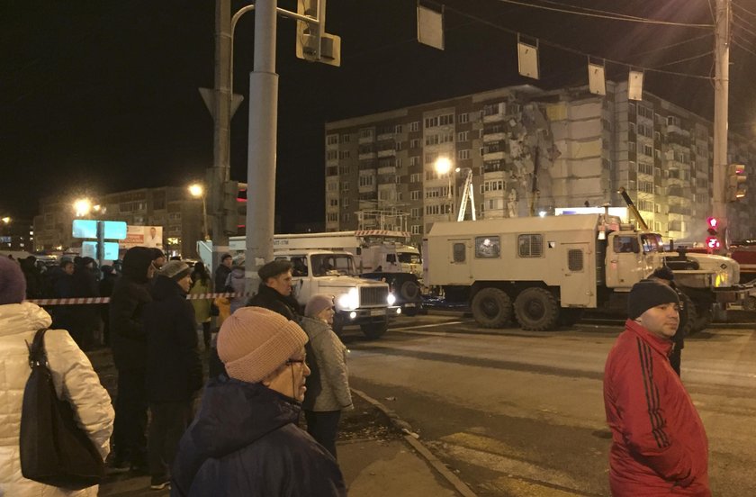 Eksplozja w budynku z wielkiej płyty. Przerażające nagranie z Rosji