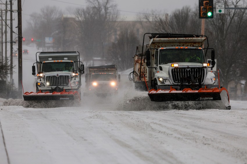 Snežna oluja u Americi - Tulsa, Oklahoma, 24. januara