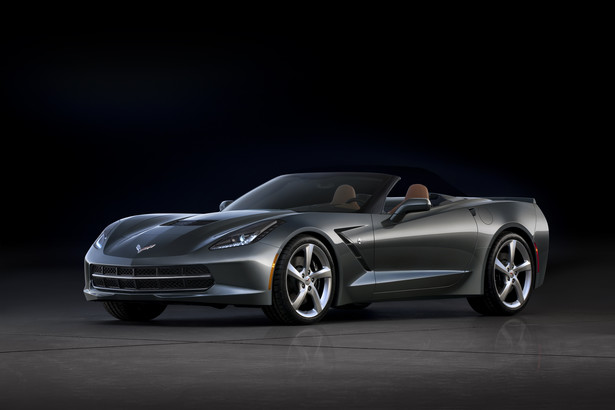 Tak wygląda chevrolet corvette stingray w wersji kabriolet! Pierwsze zdjęcia