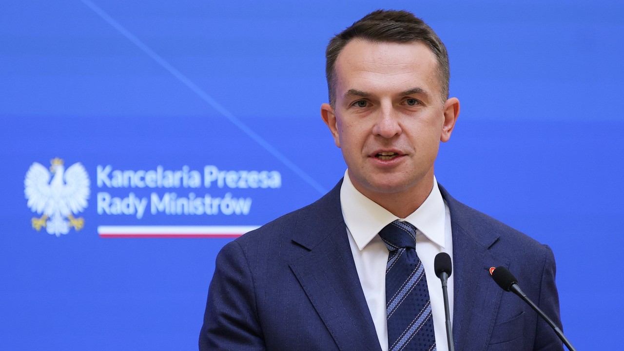 Konferencja prasowa Adama Szłapki