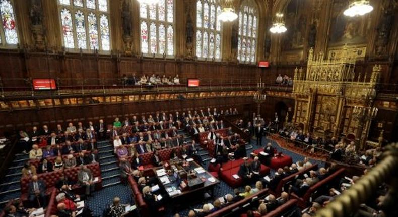 The British government's Brexit bill could face greater challenges in the House of Lords, where only 252 of the more than 800 members are Conservatives