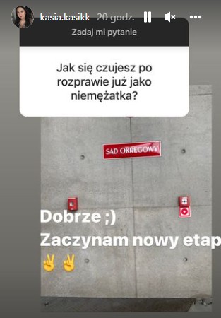 Katarzyna Zięciak na Instagramie