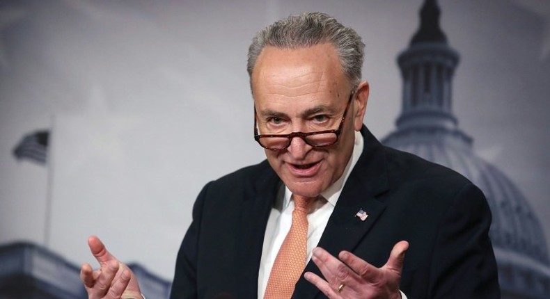 Senate Minority Leader Charles Schumer (D-NY) says US lawmakers have agreed a spending bill, likely averting a government shutdown