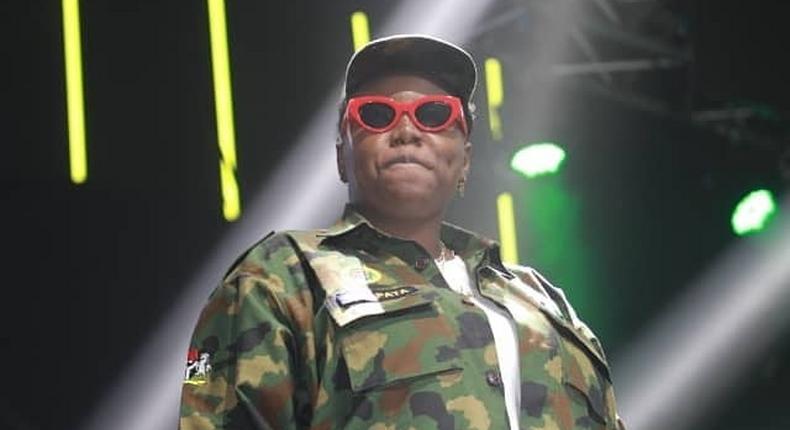 Teni Makanaki thrills fans and colleagues at her first music concert [Instagram/Black Afro Media]