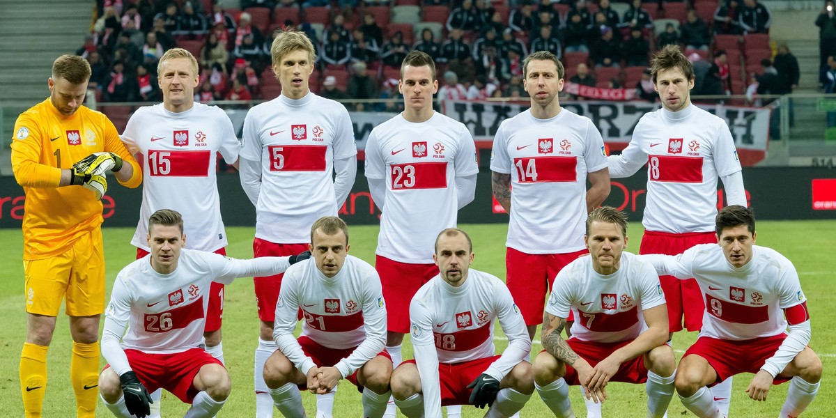 Zdjęcie Grupowe z meczu Polska-San Marino